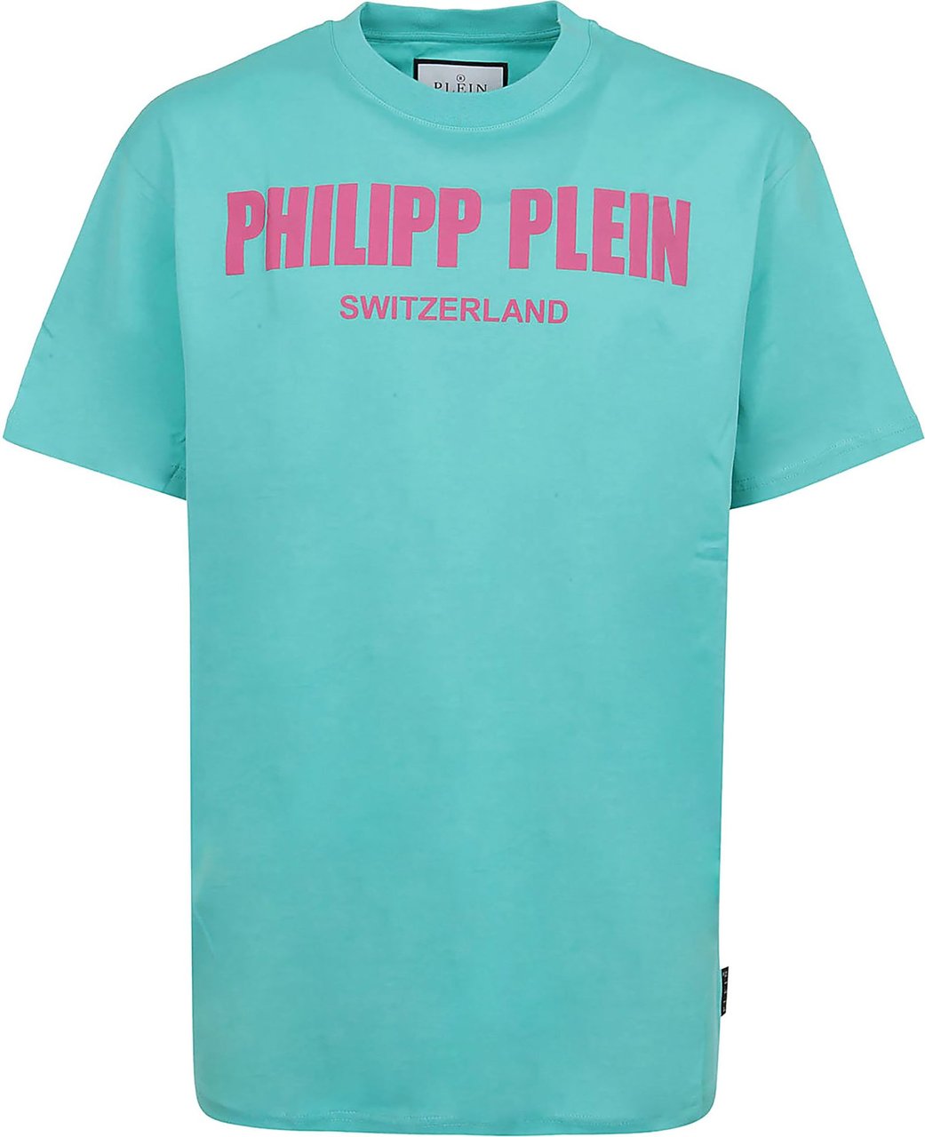 Philipp Plein T-Shirt Round Neck Ss Tm Blauw