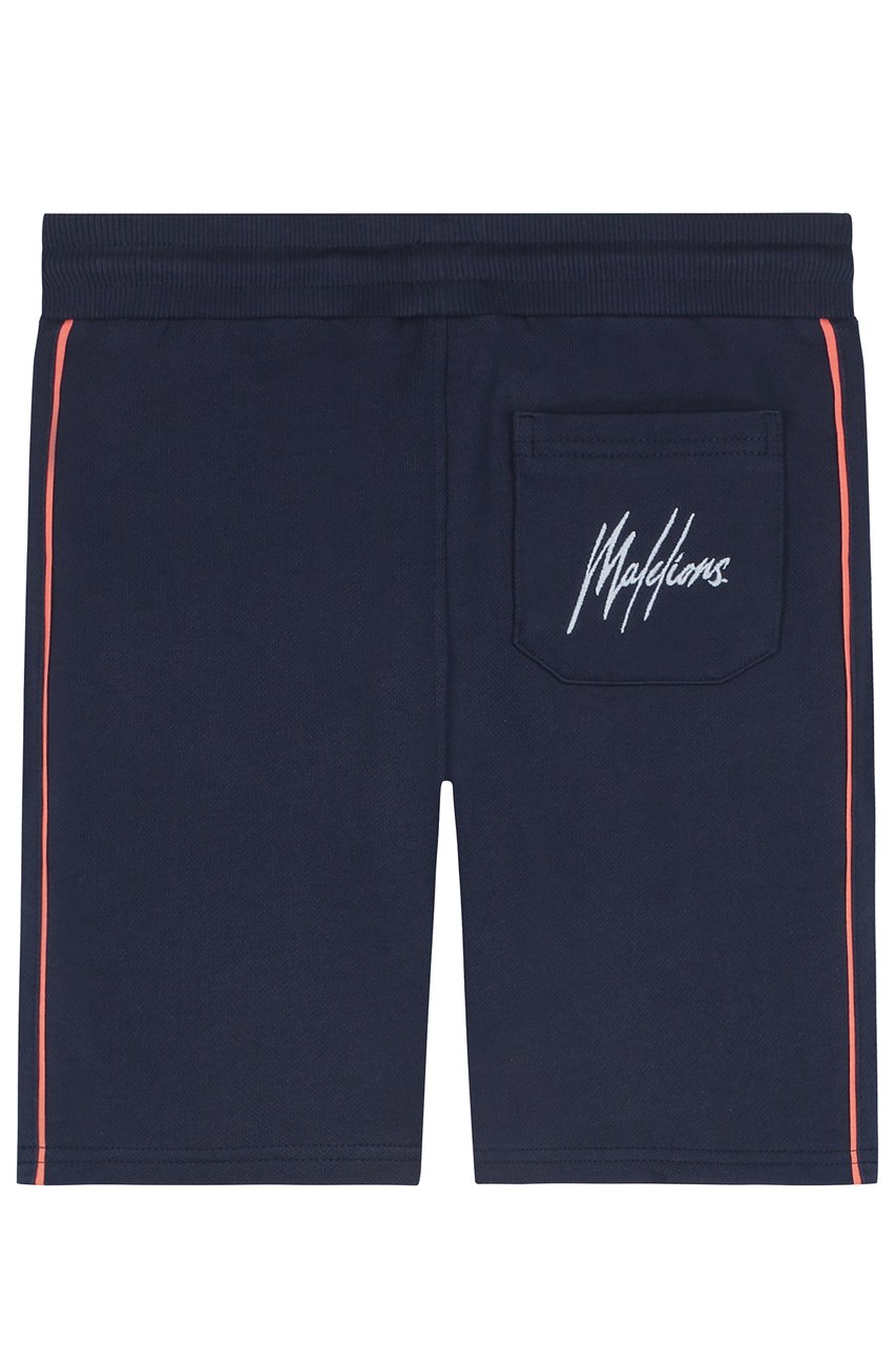 Malelions Junior Thies Short -Navy/Light Blue Blauw