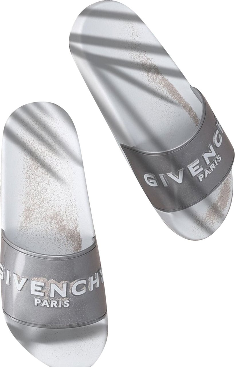Givenchy Beach Sandals Paris Fanny Grijs