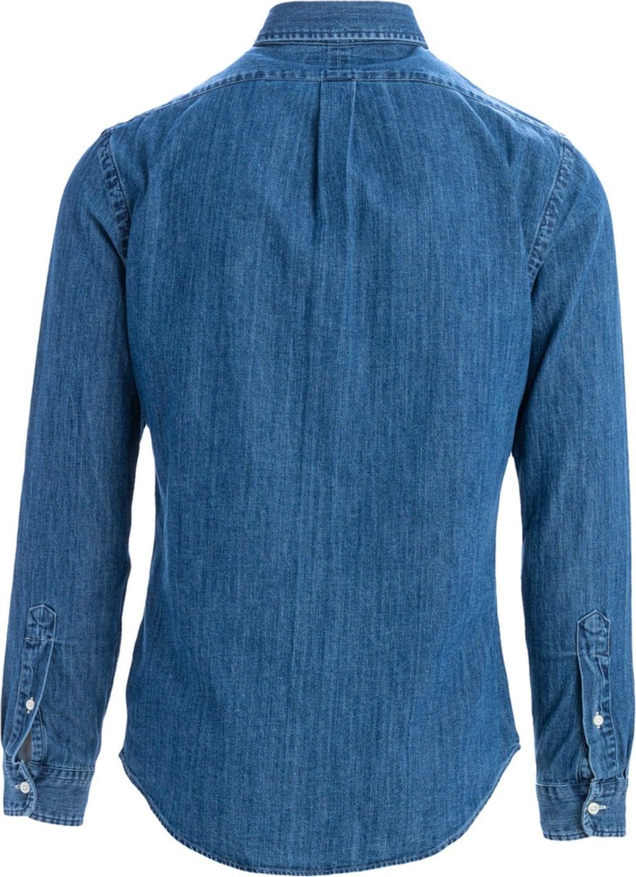 Ralph Lauren Shirts Denim Blue Blauw