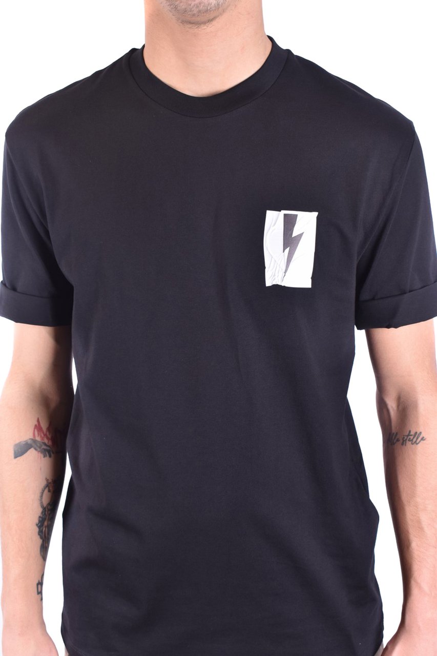 Neil Barrett T-shirts Black Zwart