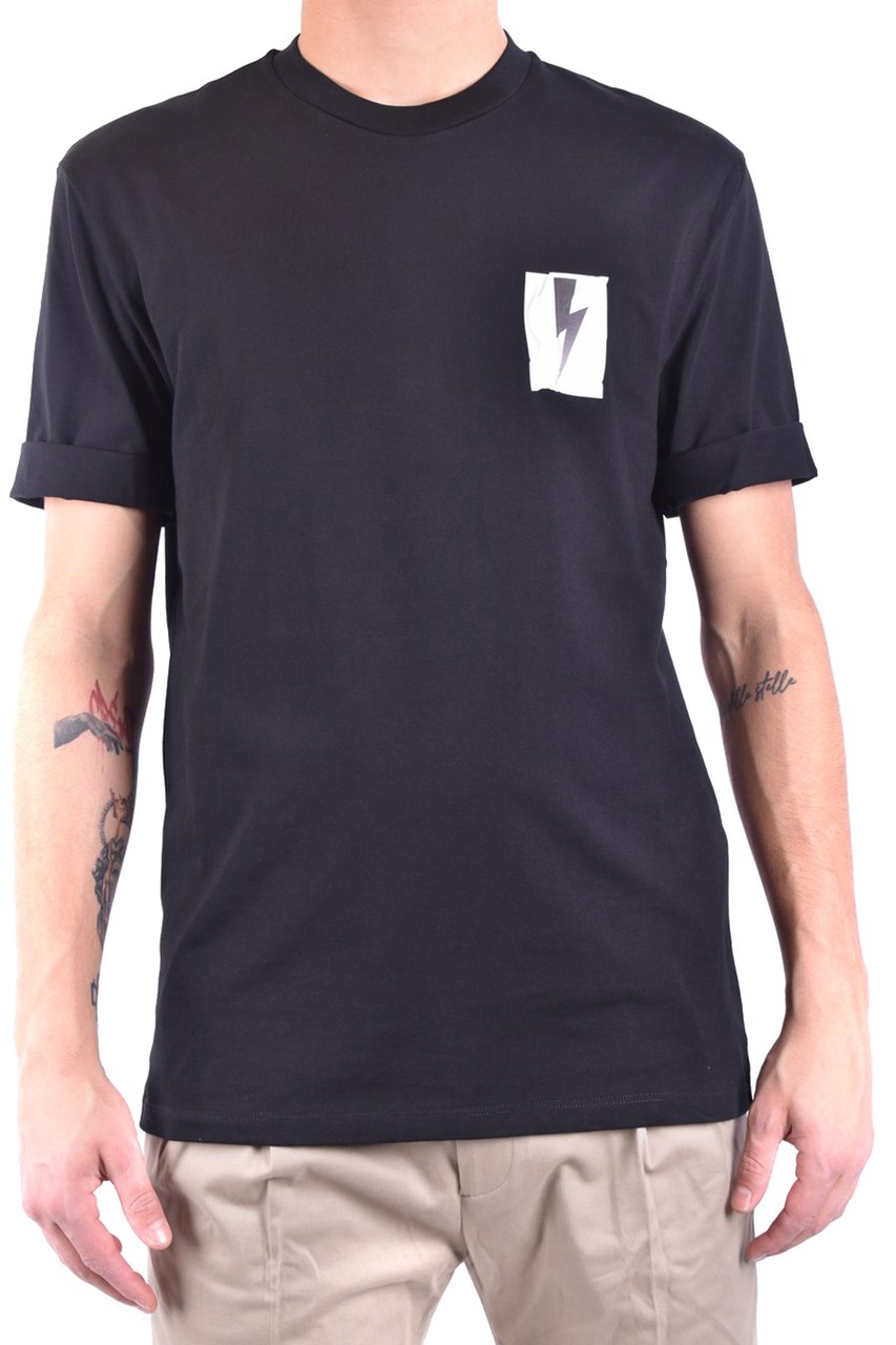 Neil Barrett T-shirts Black Zwart