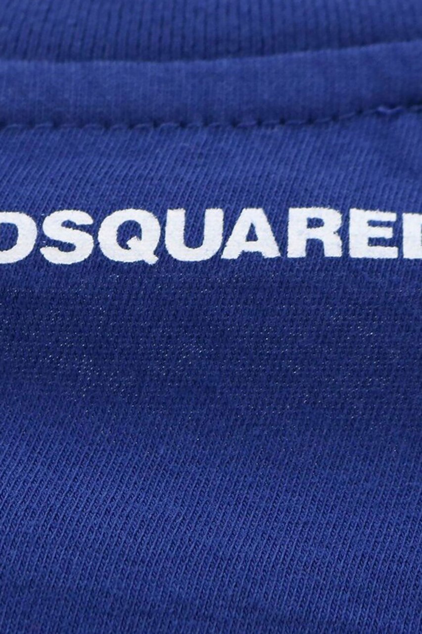 Dsquared2 shirt blauw dq0992 relax fit Blauw