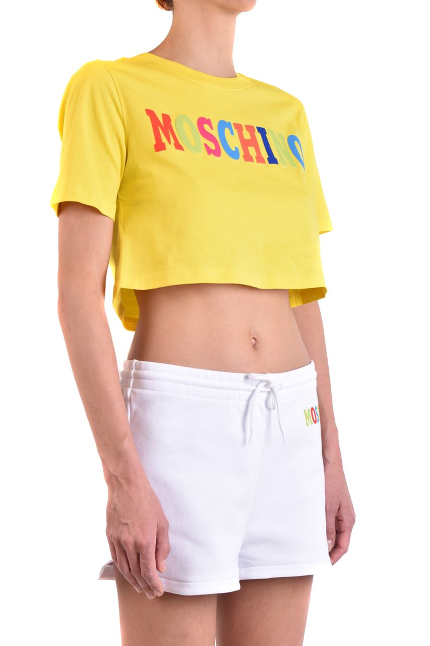 Moschino T-shirts Yellow Geel