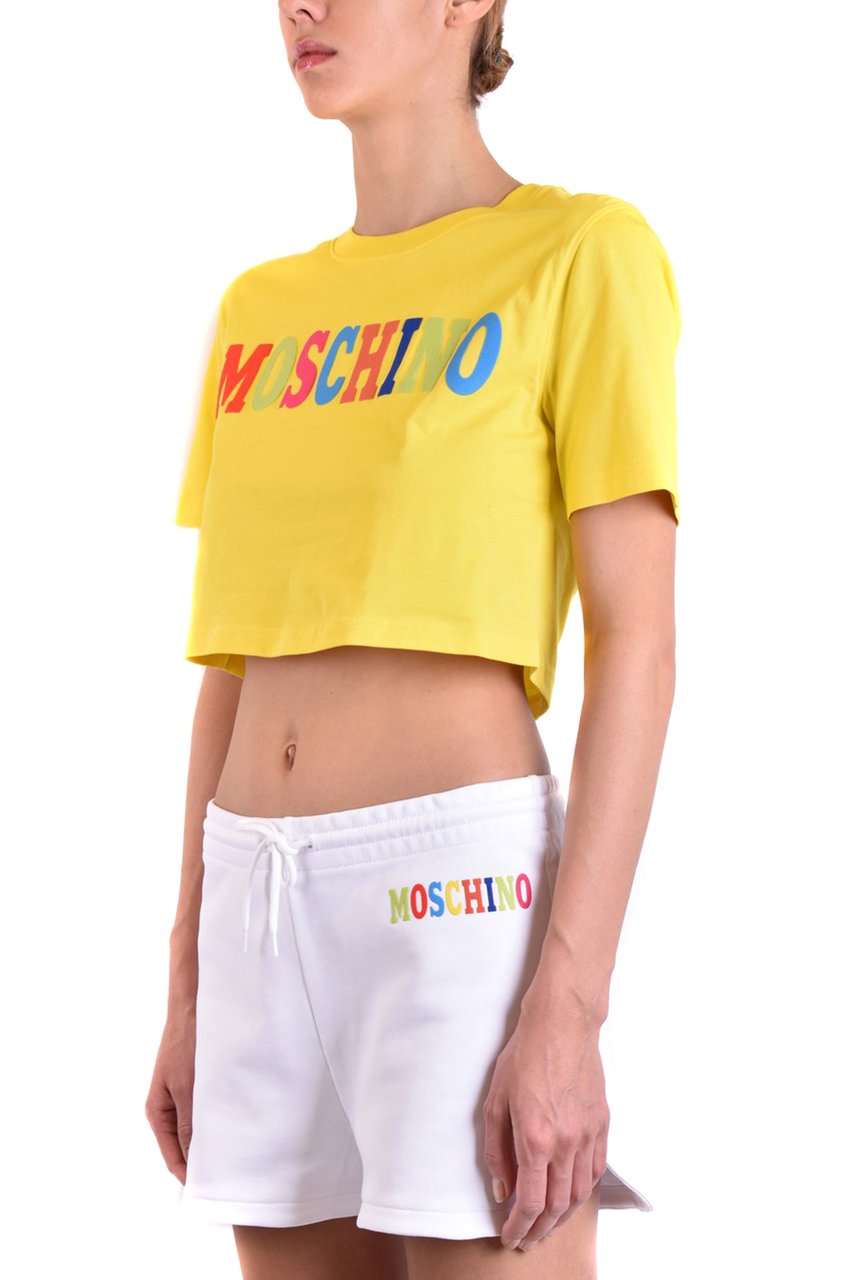 Moschino T-shirts Yellow Geel