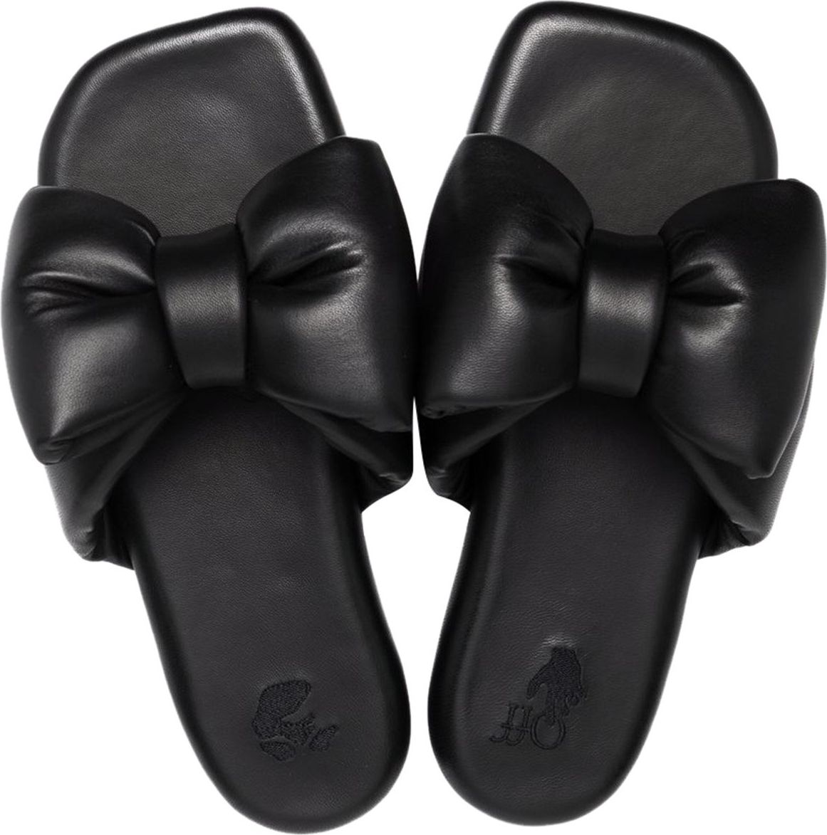 OFF-WHITE Sandals Black Black Zwart