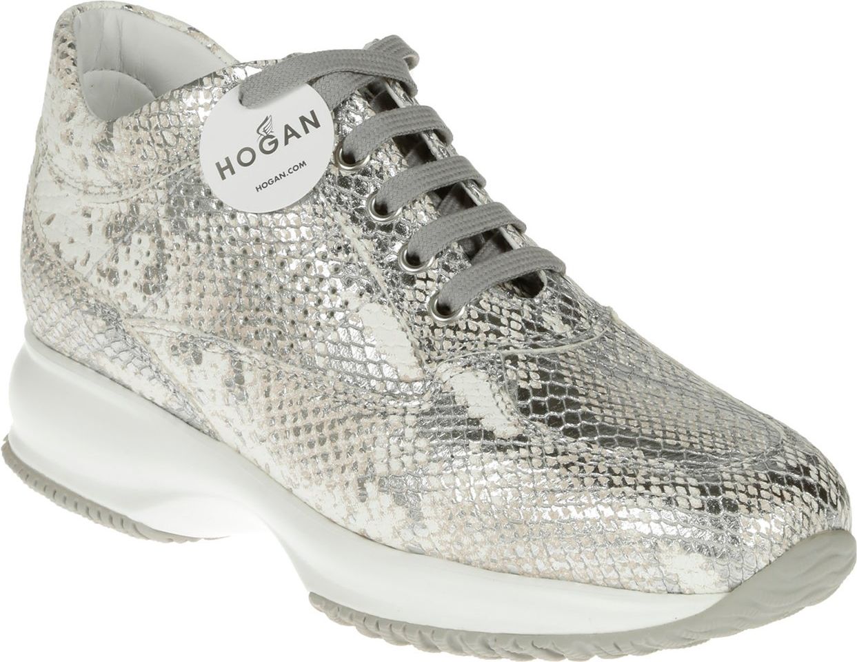 HOGAN Flat Shoes Grey Gray Grijs