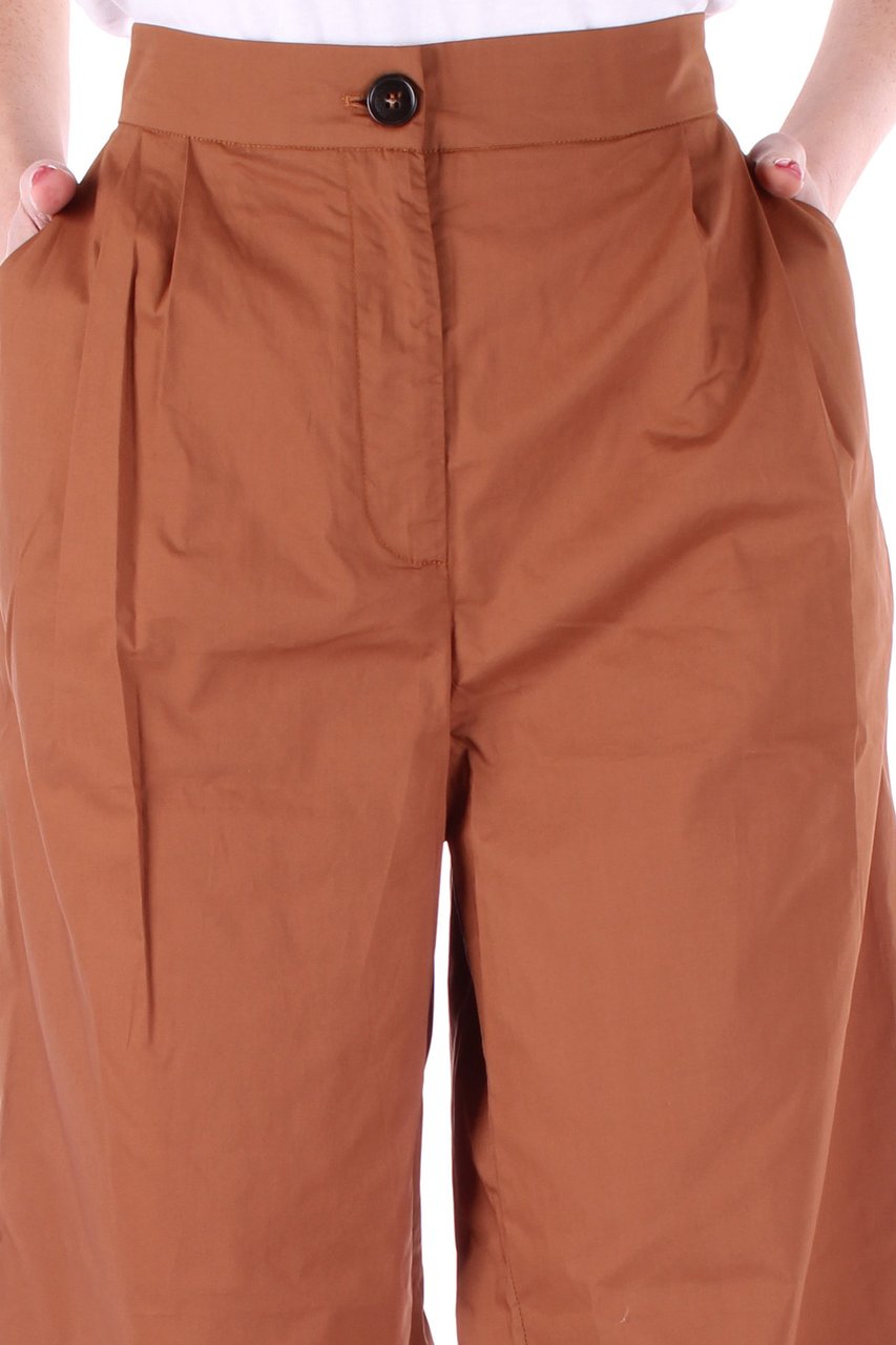 Woolrich Trousers Brown Bruin