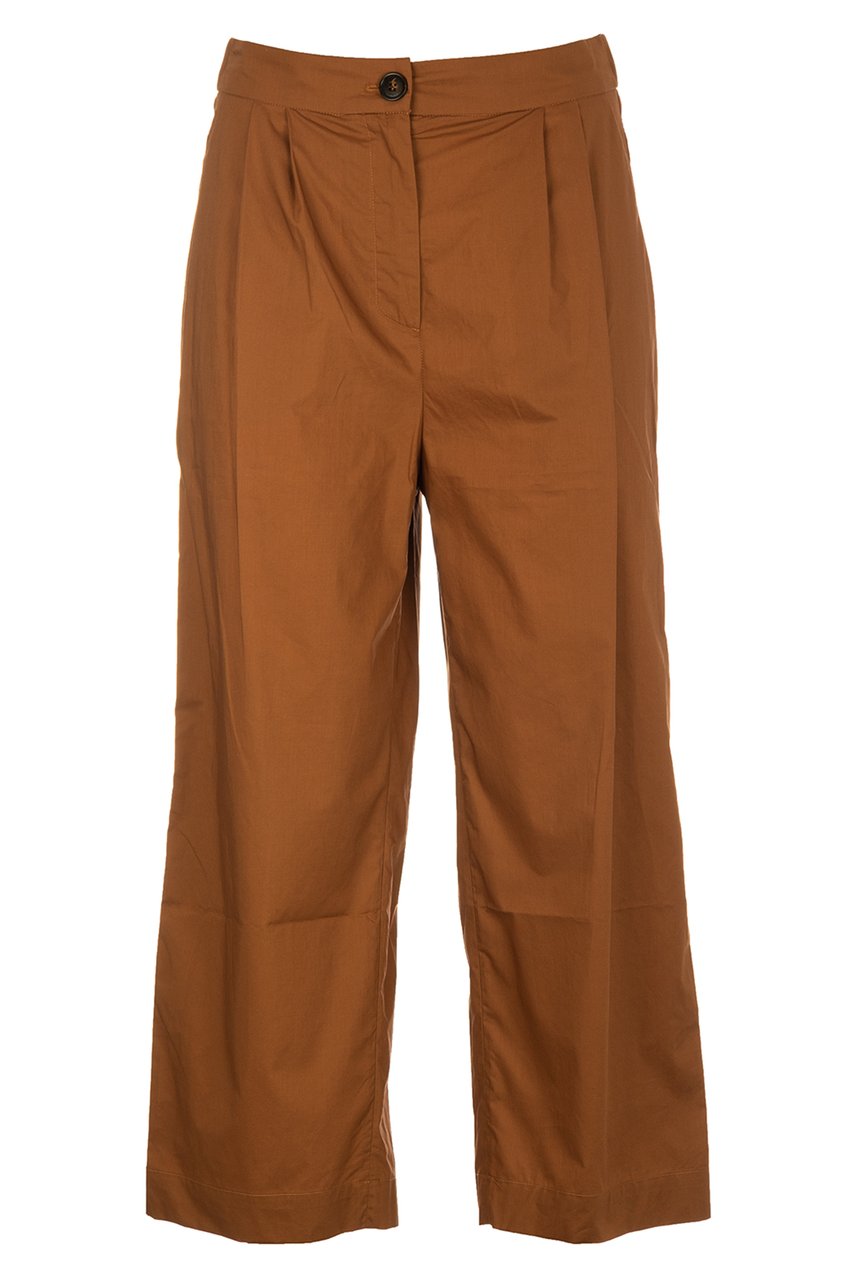 Woolrich Trousers Brown Bruin