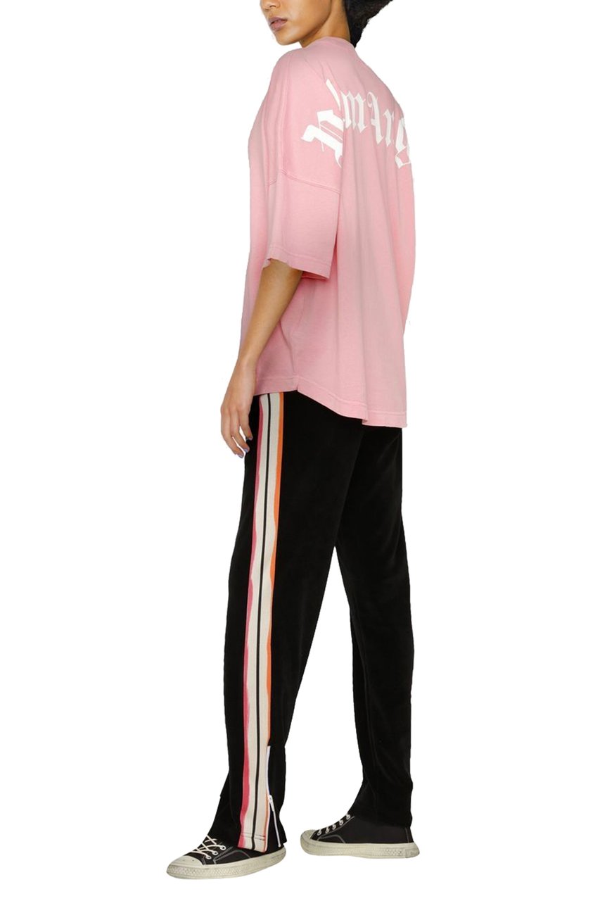 Palm Angels T-shirts And Polos Fuchsia Pink Roze