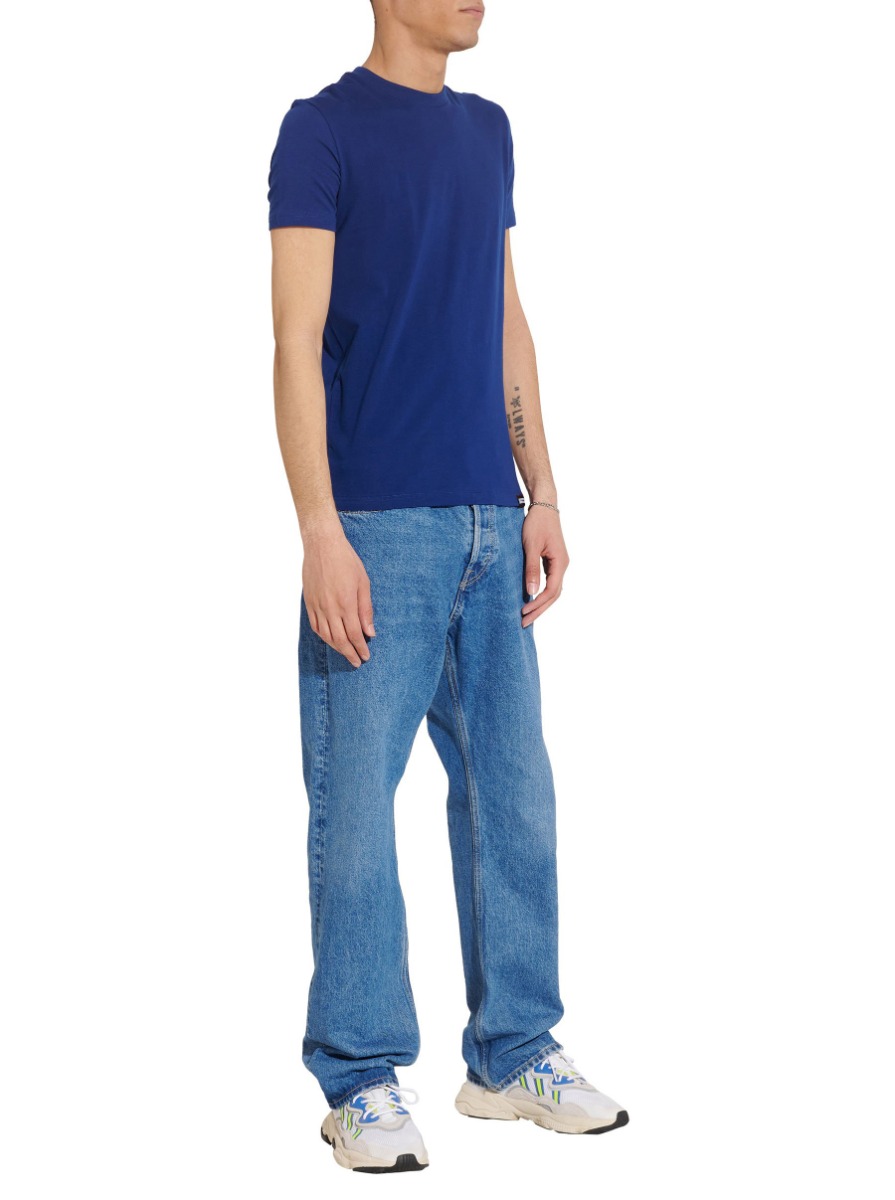 Dsquared2 Round Neck T-shirt blauw Blauw