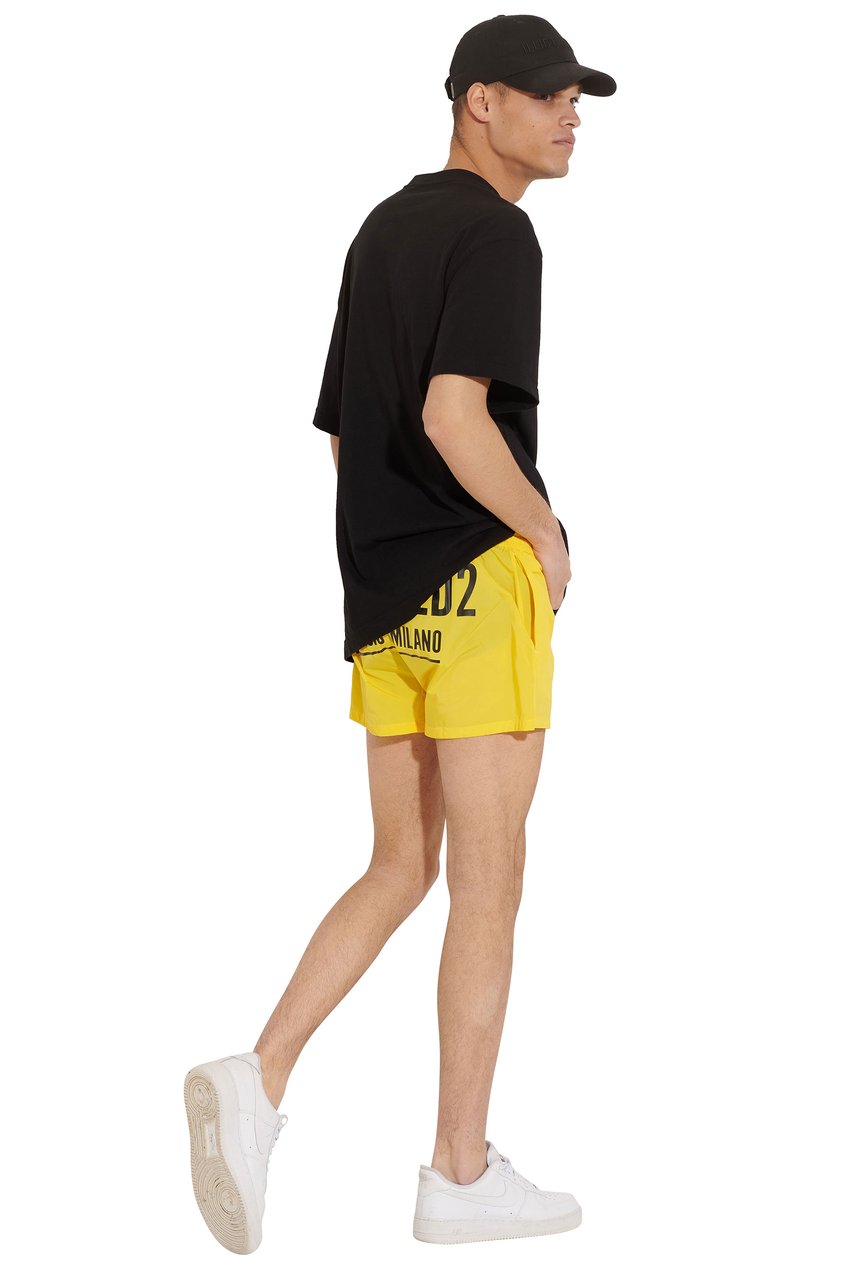 Dsquared2 Zwembroeken yellow Geel