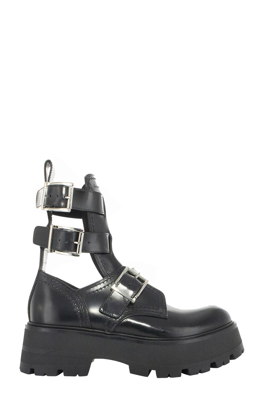 Alexander McQueen RAVE BOOTS Zwart