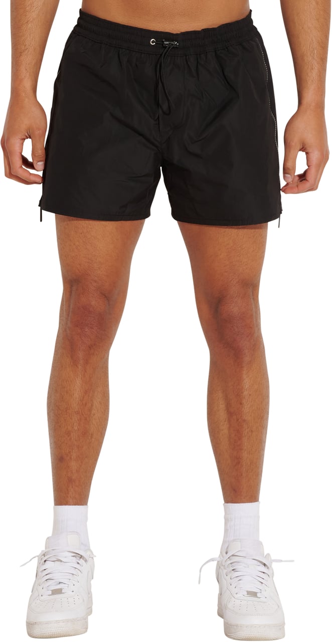 Dsquared2 Boxer Midi Beach zip Zwart