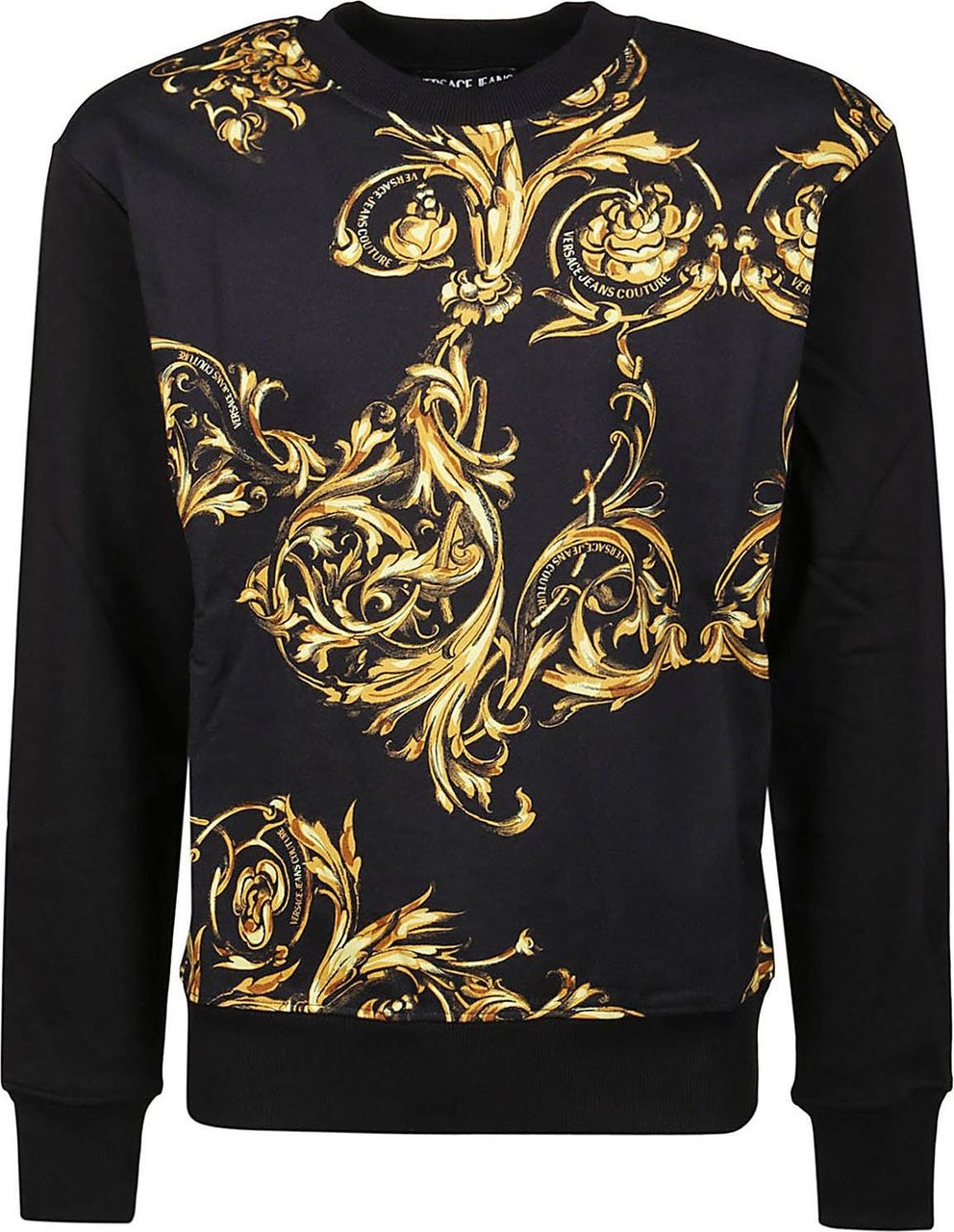 Versace Jeans Couture Garland Sweatshirt Black Zwart