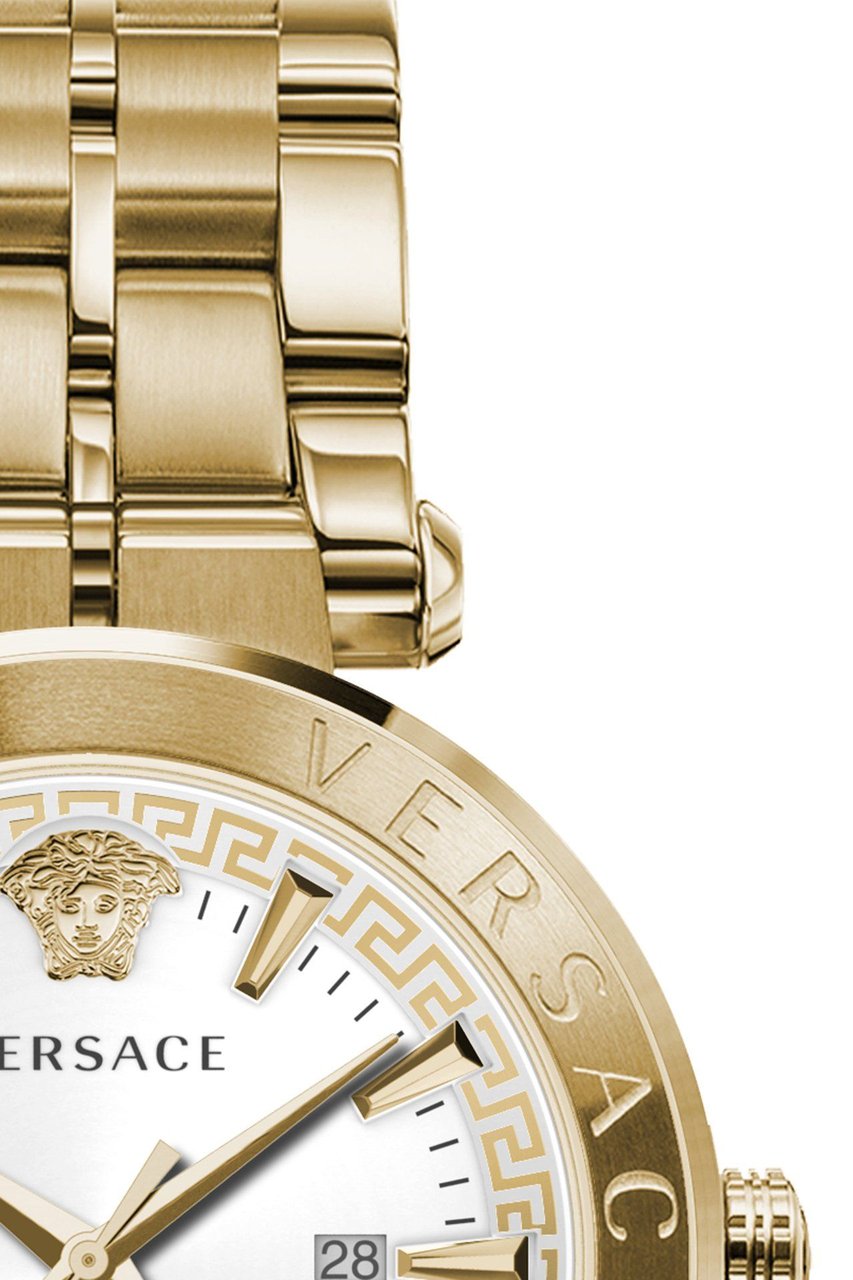 Versace VE2G00521 Aion heren horloge 44 mm Zilver