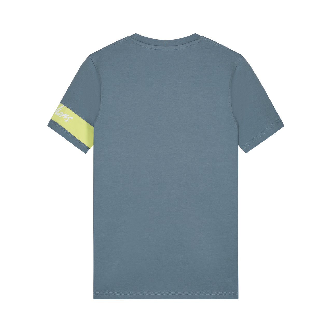 Malelions Captain T-Shirt - Vintage Blue Blauw