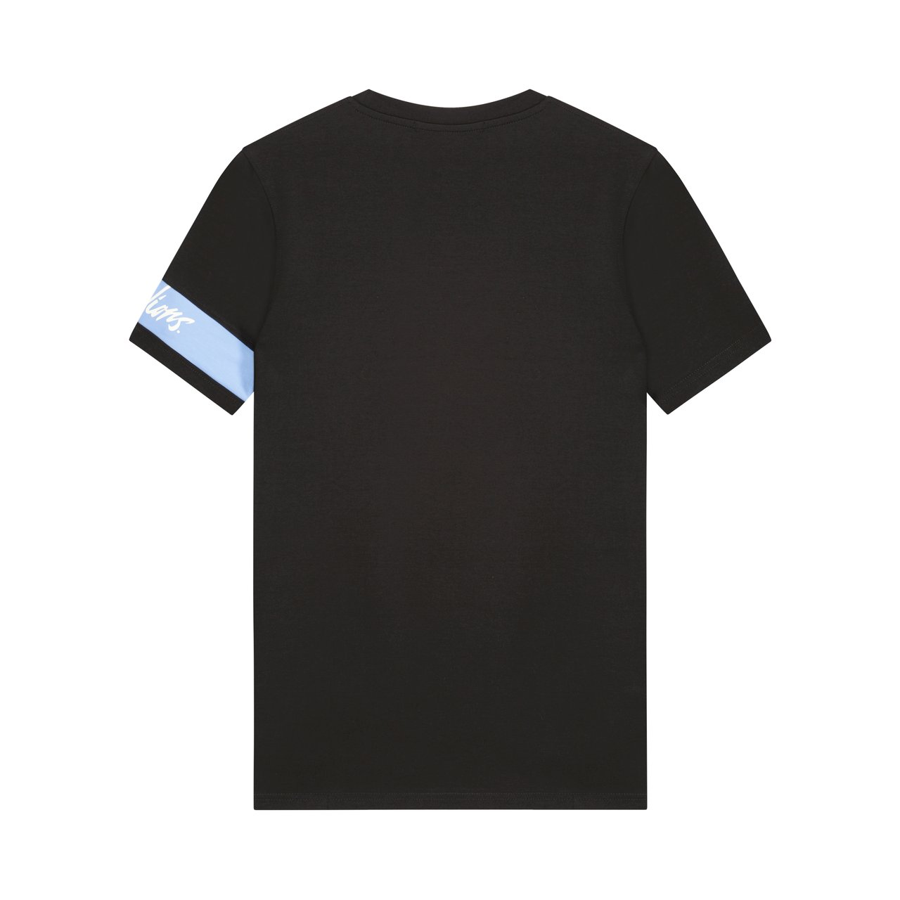Malelions Captain T-Shirt - Black/Vista Blue Zwart