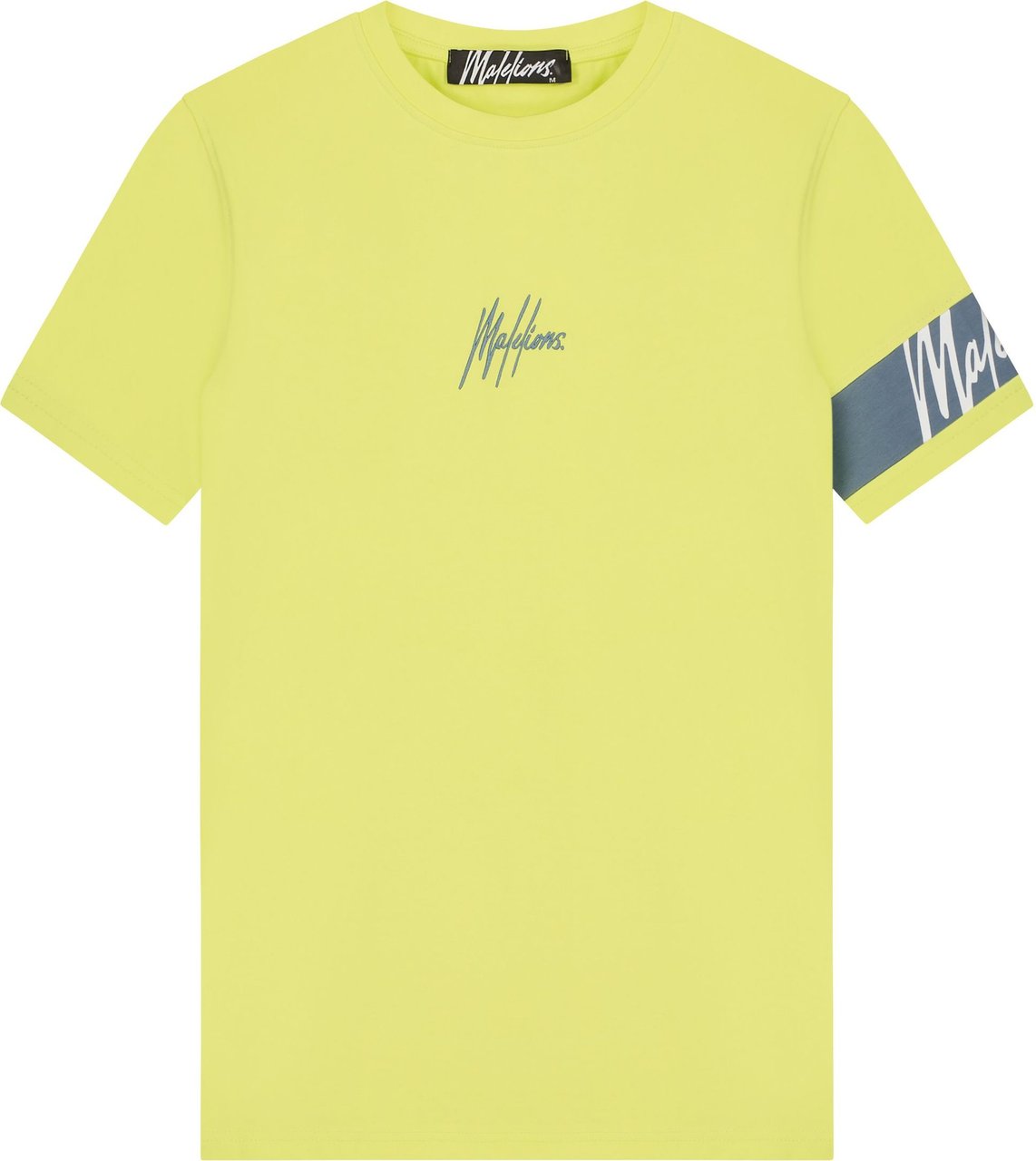 Malelions Captain T-Shirt - Lime Geel