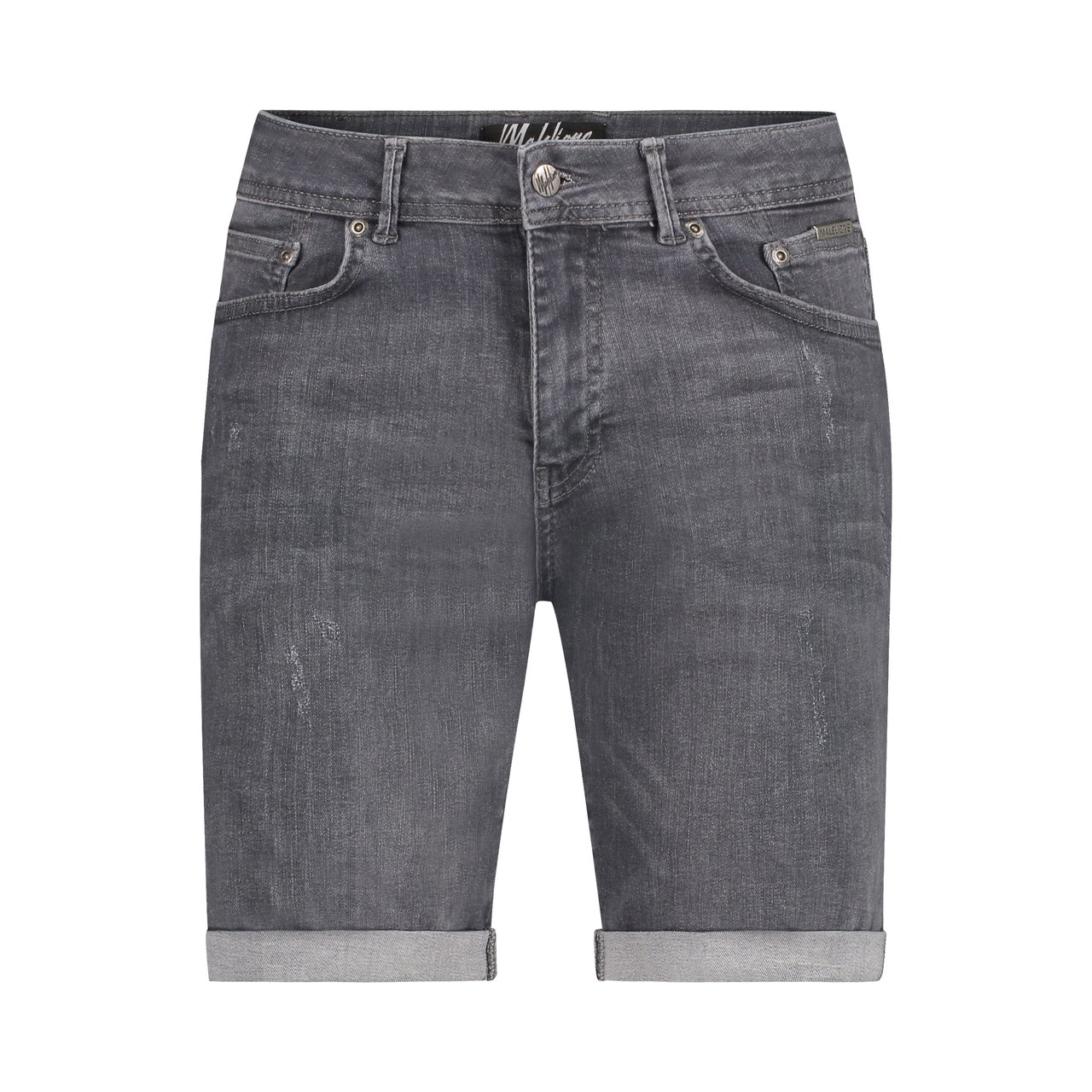 Malelions Noxx Denim Short - Grey Grijs