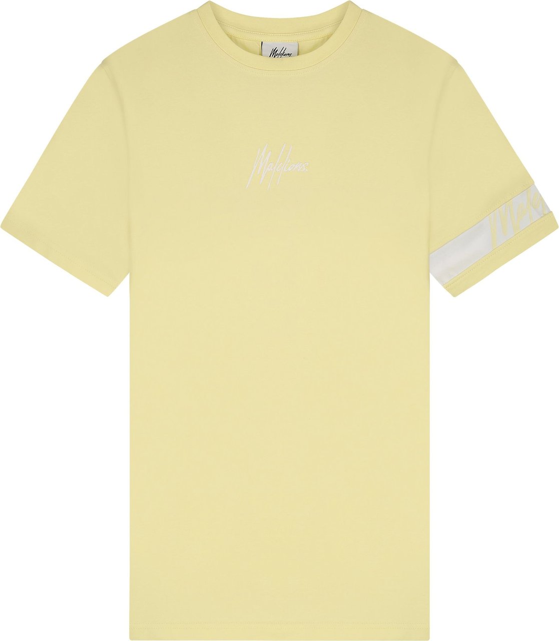 Malelions Captain T-Shirt - Soft Yellow Geel