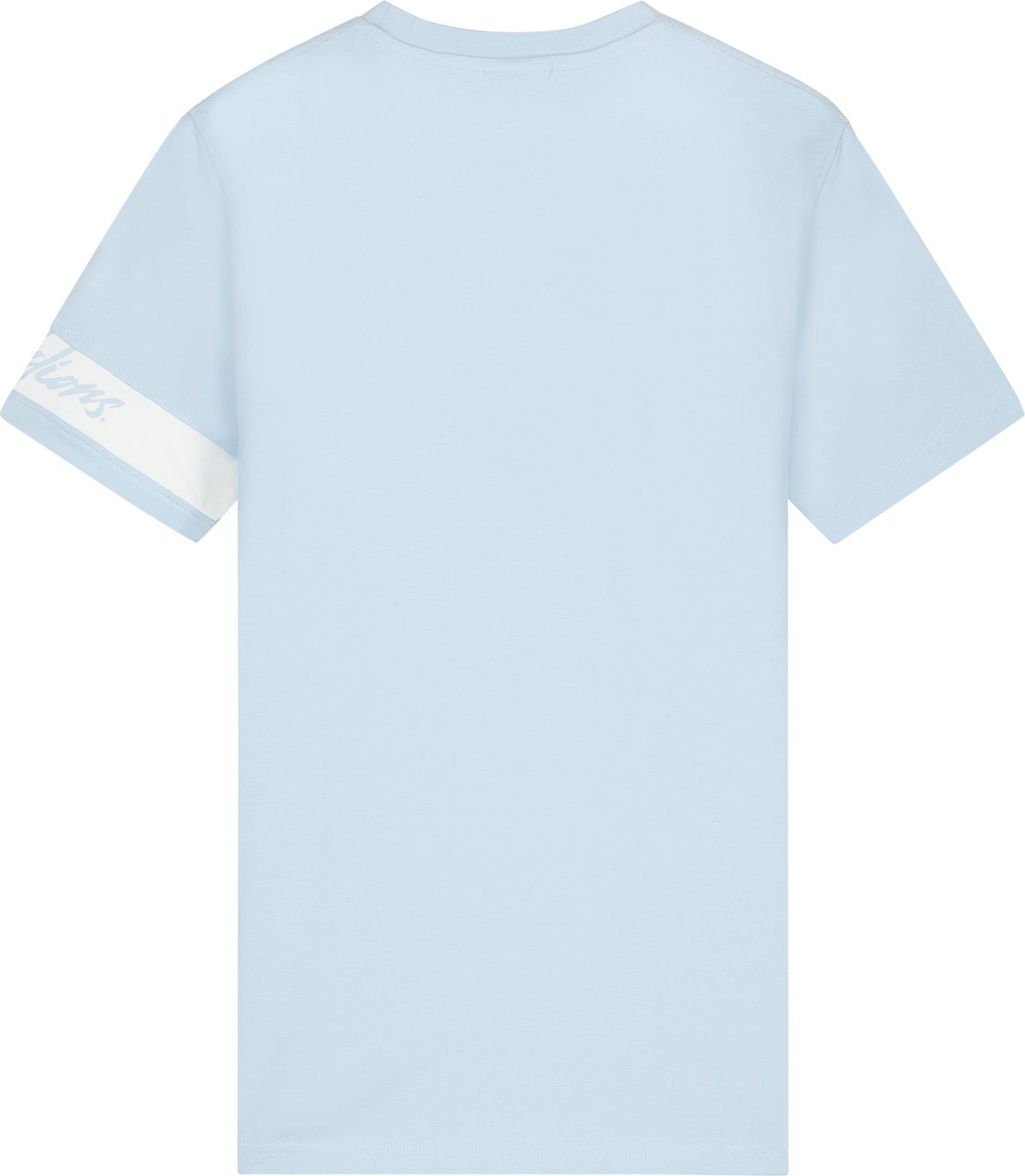 Malelions Captain T-Shirt - Light Blue Blauw