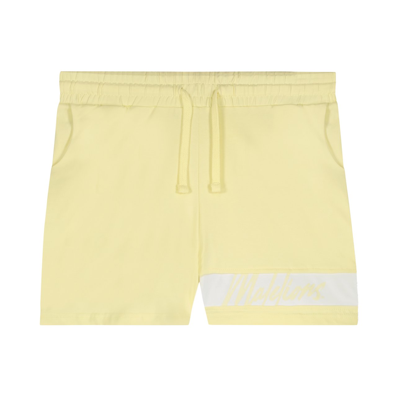 Malelions Captain Short - Soft Yellow Geel