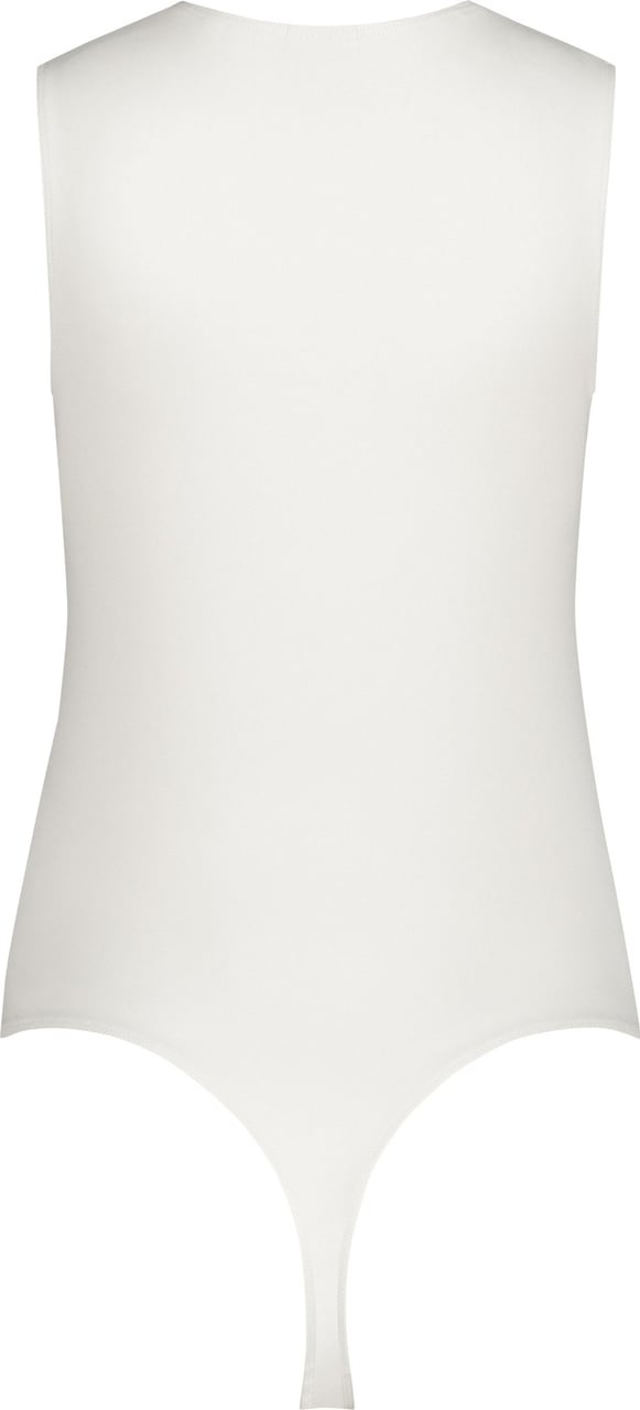 Malelions Women Rose Bodysuit - White Wit