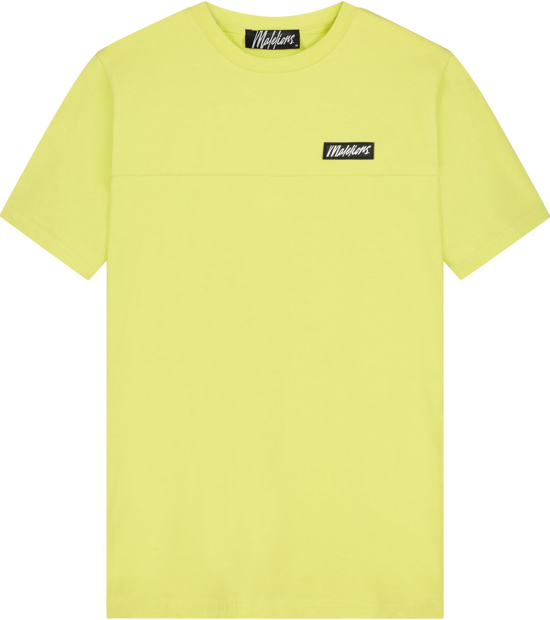 Malelions Sew T-Shirt - Lime Geel