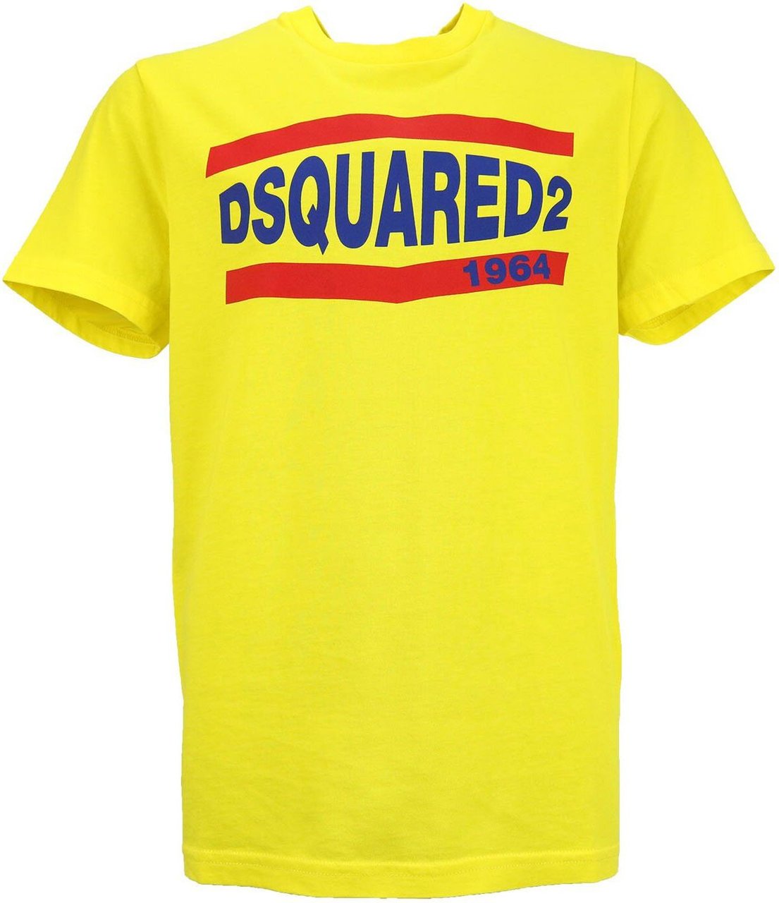 Dsquared2 Shirt 1964 Geel Relax Fit Geel