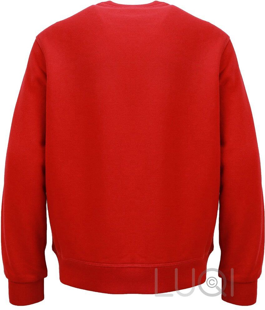 Dsquared2 Sweater Rood Met Logo Relax Fit Rood