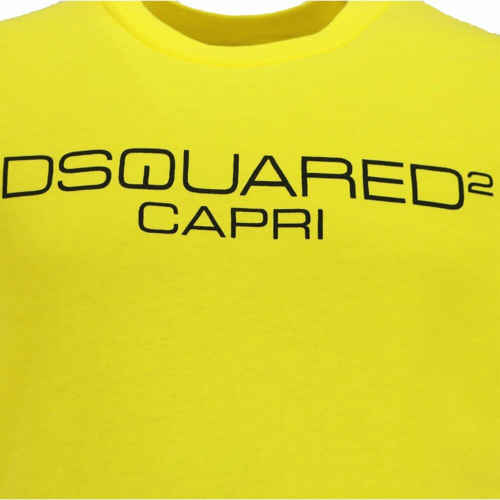Dsquared2 Shirt Geel Capri Geel