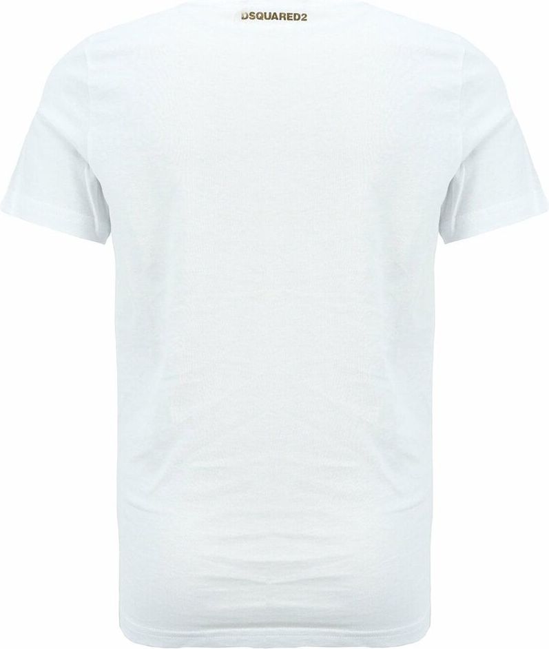 snelheid badminton ontgrendelen Dsquared2 Icon Shirt Wit Met Gouden Opdruk | Sale €74,25 (-25%)