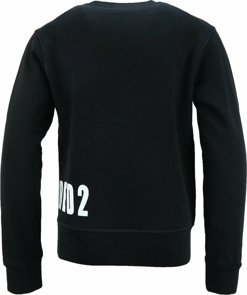 Dsquared2 Sweater Zwart Logo Zwart