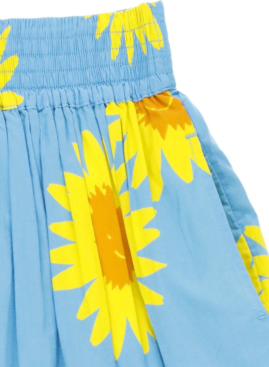 Stella McCartney Skirts Celeste/giallo Paars