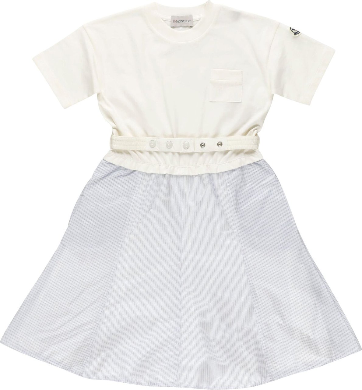 Moncler Dresses White Neutraal
