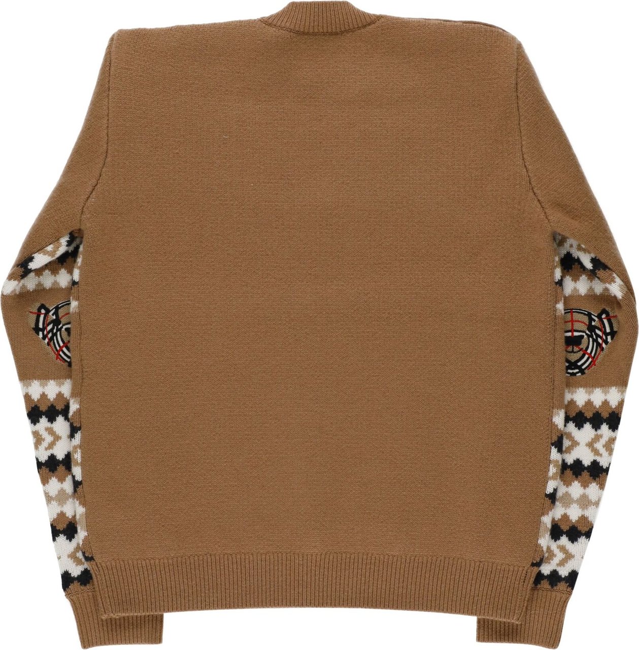 Burberry Sweaters Camel Ip Pattern Neutraal