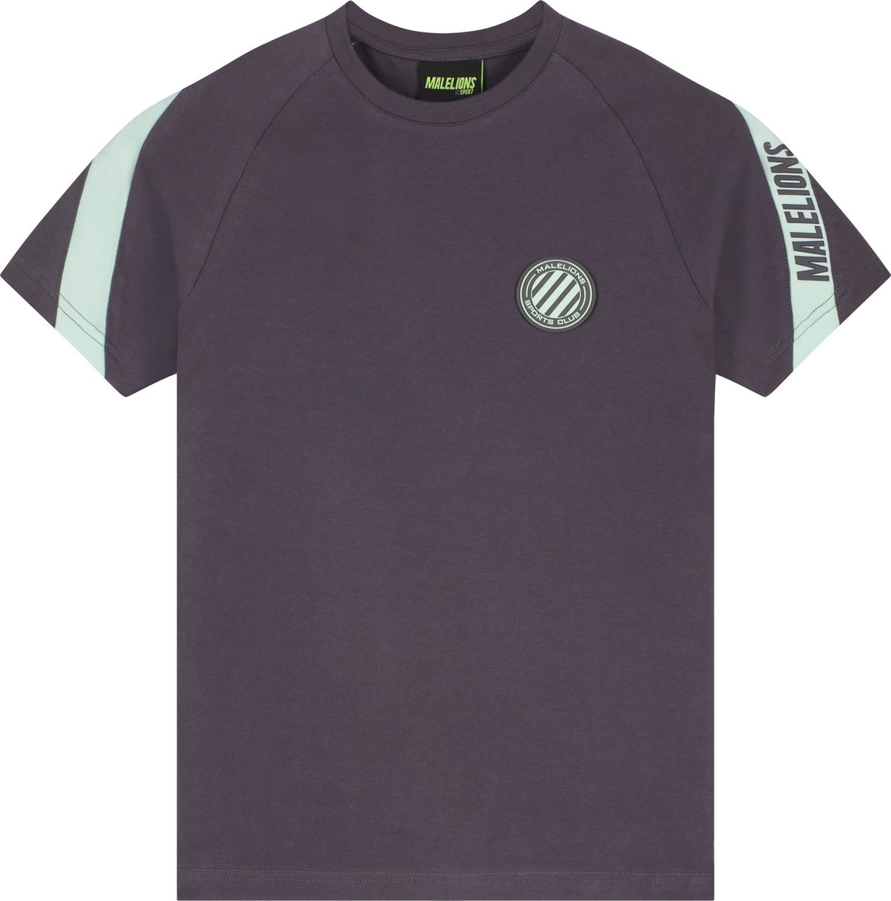 Malelions Pre-Match T-Shirt - Antra/Mint Grijs