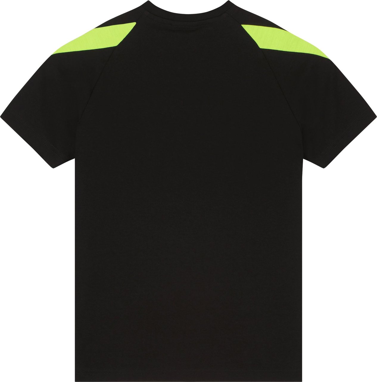 Malelions Pre-Match T-Shirt - Black/Yellow Zwart