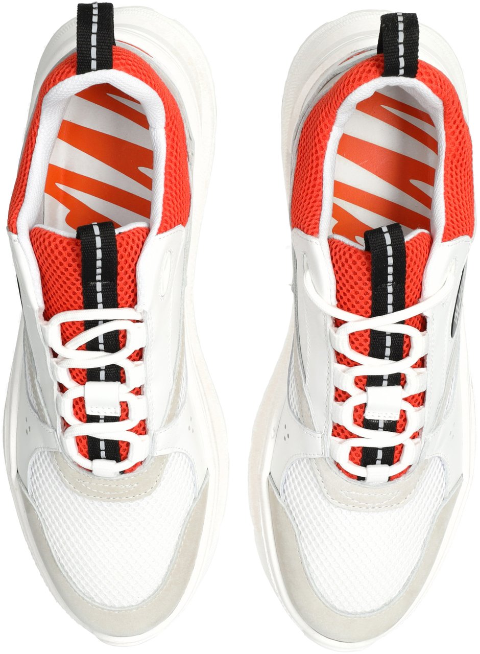 Malelions Mesh Runner - Soft Peach Oranje