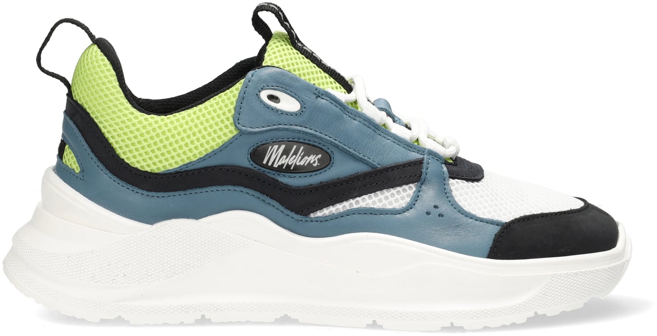 Malelions Mesh Runner - Lime Geel