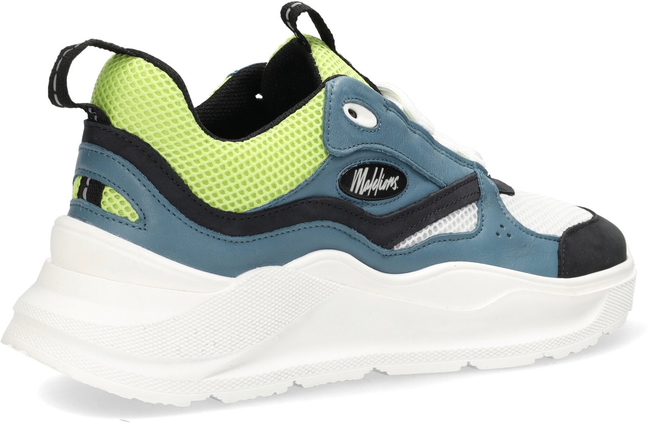 Malelions Mesh Runner - Lime Geel