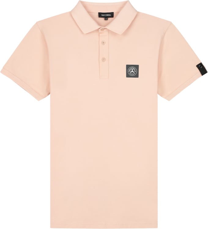 Quotrell Squadron Polo | Nude / Black Beige