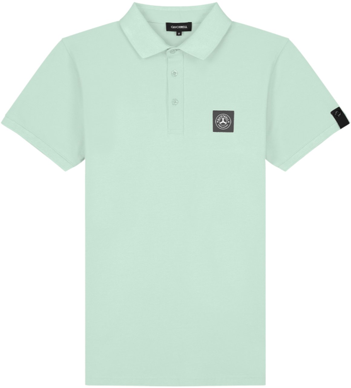 Quotrell Squadron Polo | Mint / Grey Groen