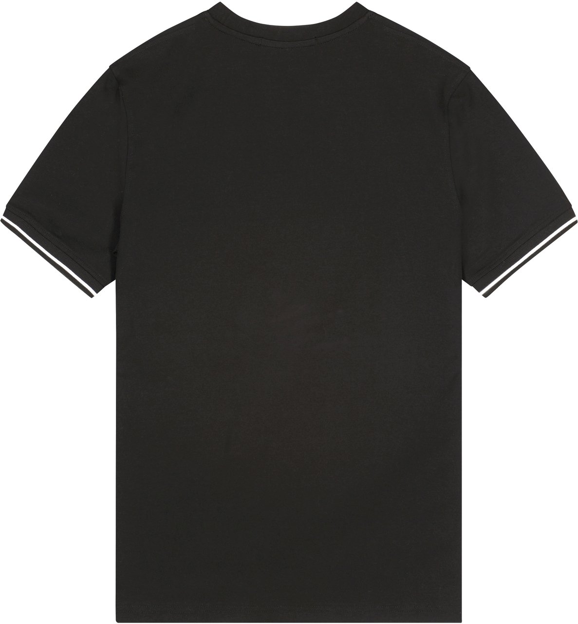 Malelions Striped T-Shirt - Black/White Zwart