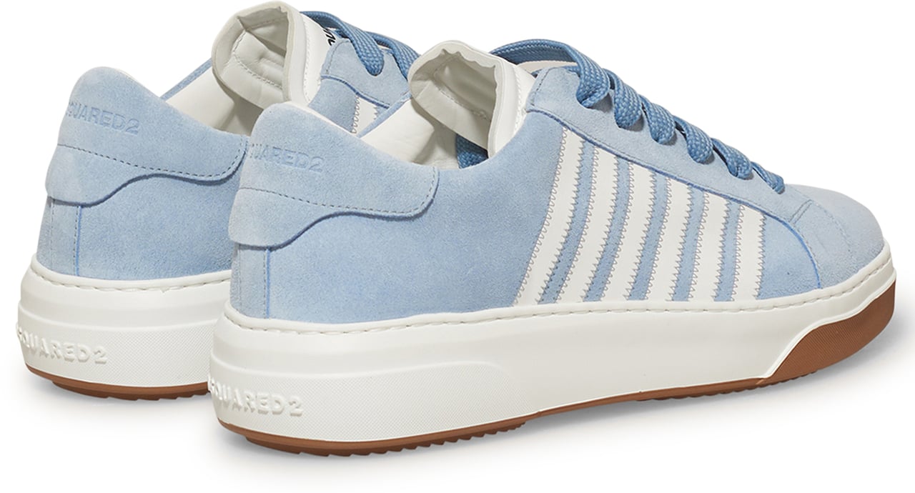 Dsquared2 sky blue bumper sneakers Blauw