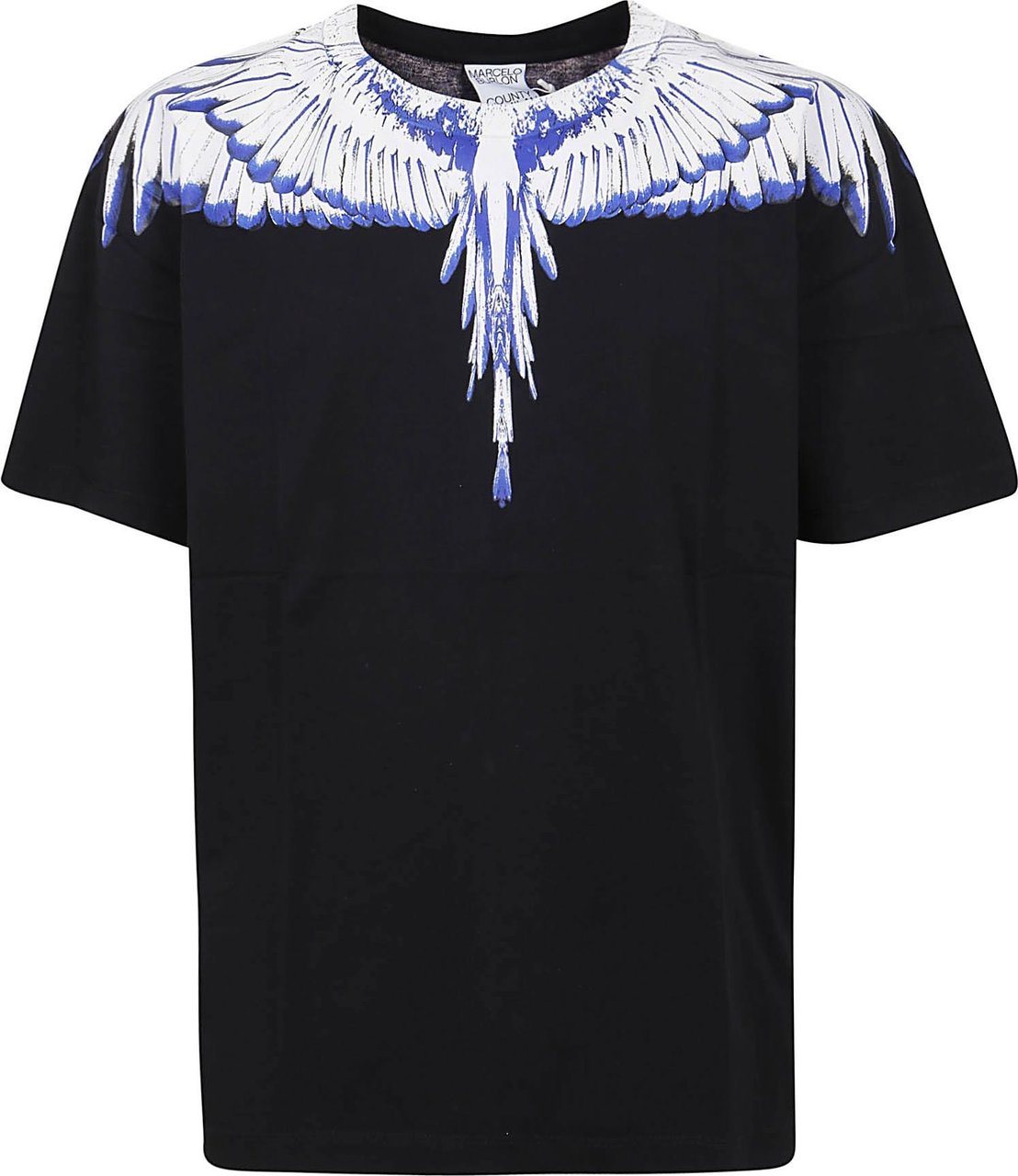 Marcelo Burlon Icon Wings Regular T-Shirt Zwart
