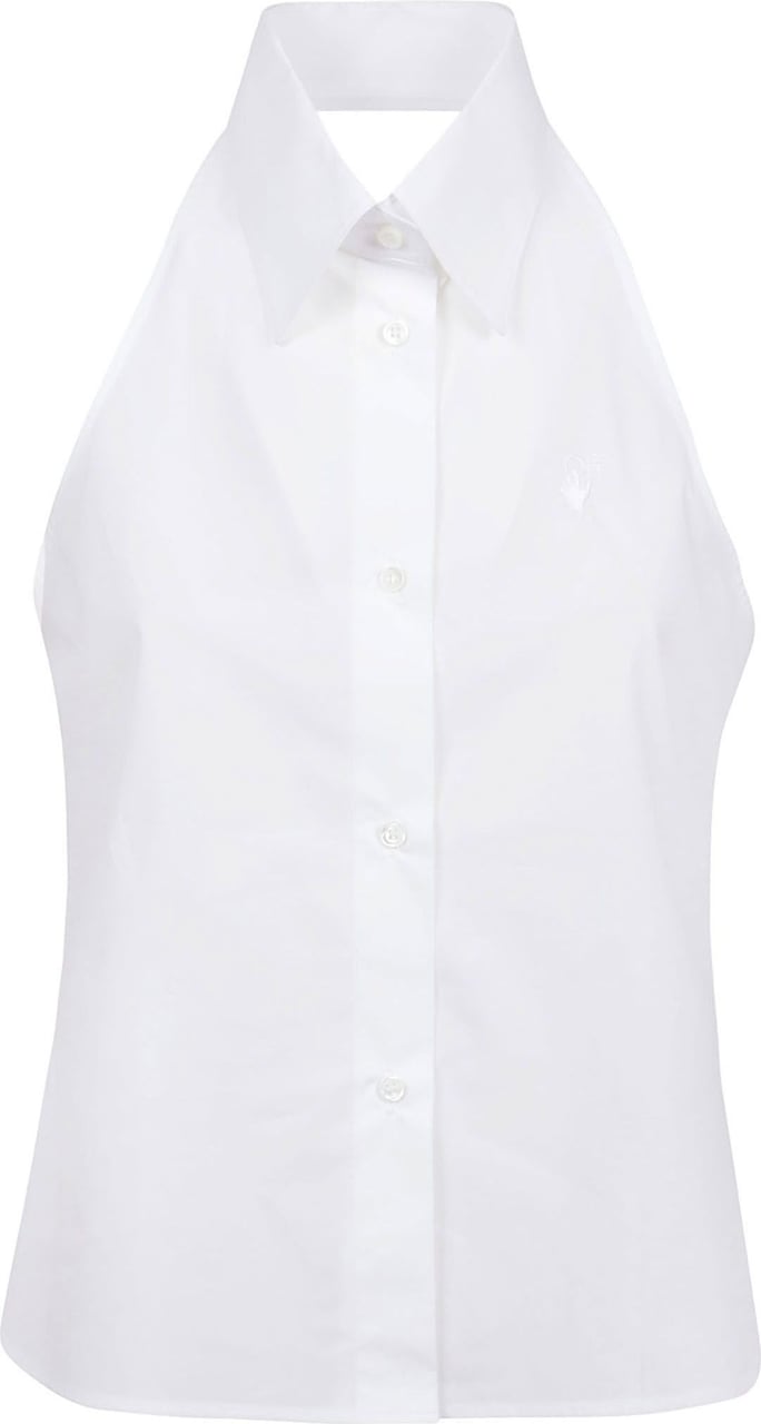 OFF-WHITE Popeline Sl Shirt Wit