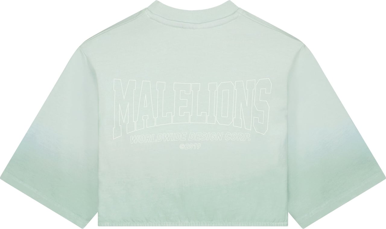 Malelions Jin T-Shirt - Green Groen