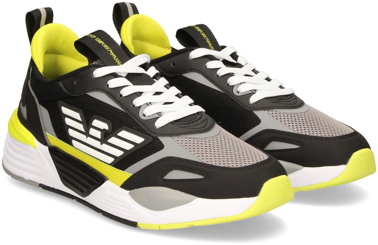 Emporio Armani sneakers zwart Zwart